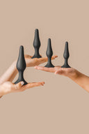 Hyssop  Set med 4 ulike Anal Butt Plugs