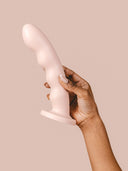 Silikon Dildo med riller