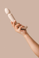 Cassia - Dobbeltsidig og curved Wand Vibrator