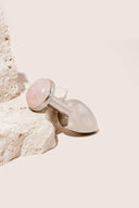 The Lana - Rosenkvarts Stainless Steel Butt Plug