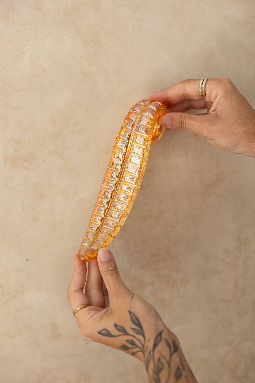 The Tentacle Glass Dildo Pleasure Wand