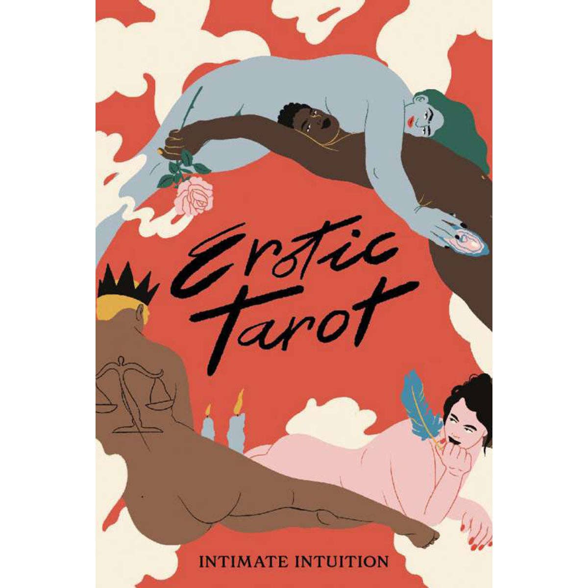 Erotic Tarot Cards – komplett 78‑korts tarotstokk illustrert med erotisk, queer‑ og trans‑inkluderende kunst – Eco Pleasure