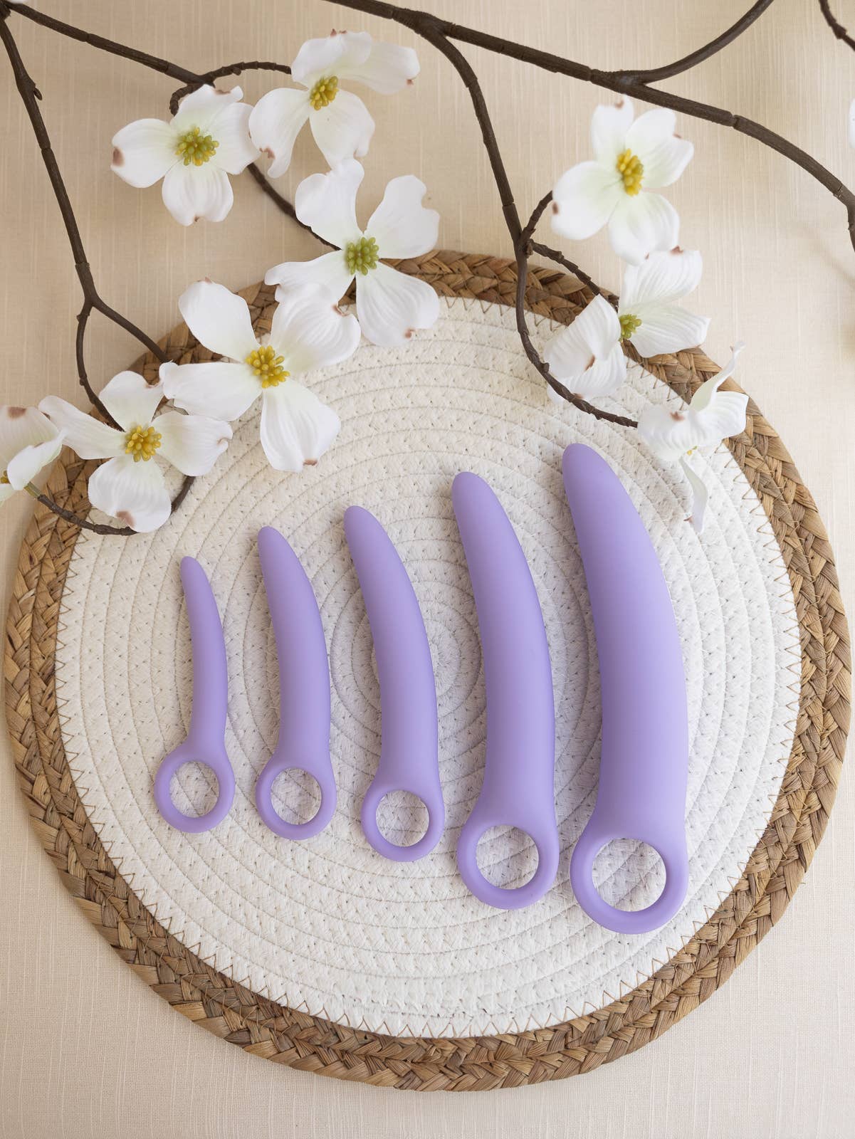 Wisteria -  Dilator Training Set med myk silikon