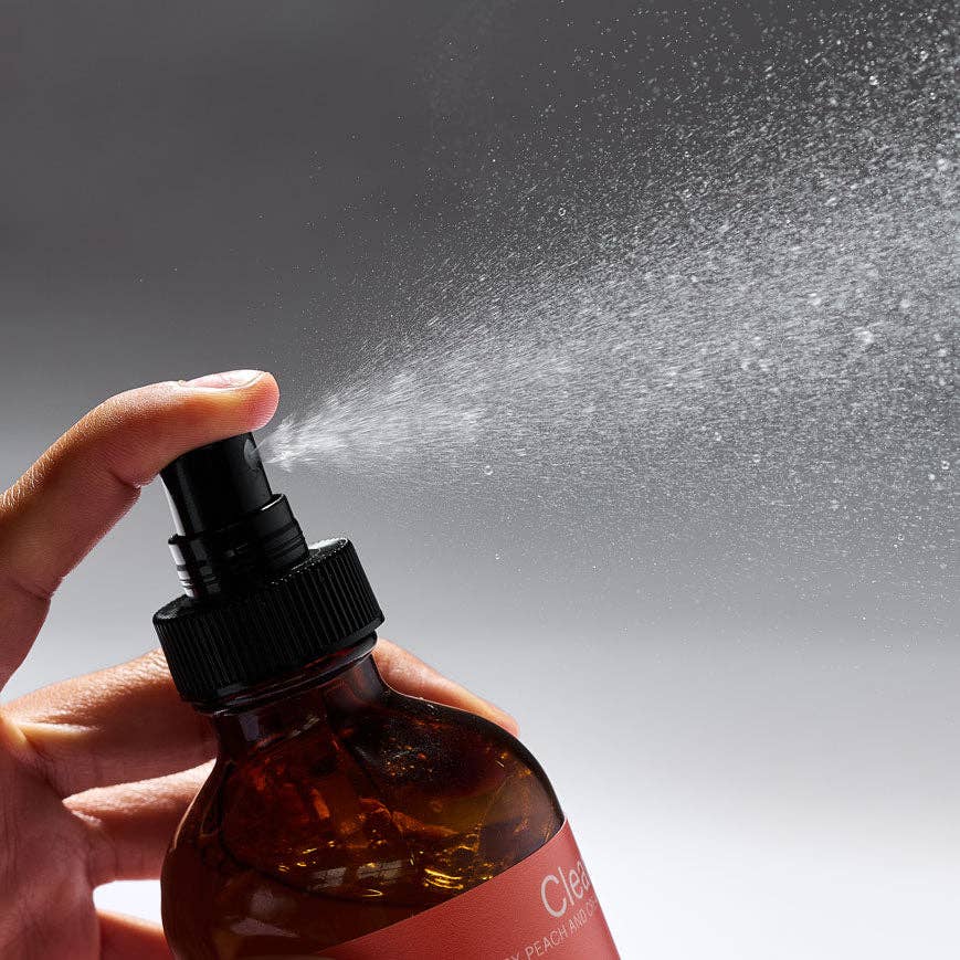 Clean intimrengjøring 118 ml – naturlig antibakteriell spray med jojobaolje og vegetabilsk glyserin, fri for alkohol og parfyme, skånsom på silikon, gummi, latex og glass.